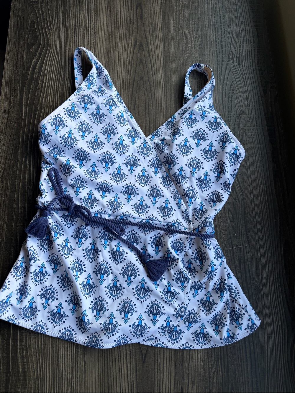 Cabana Life x Talbots Swim Top NWT